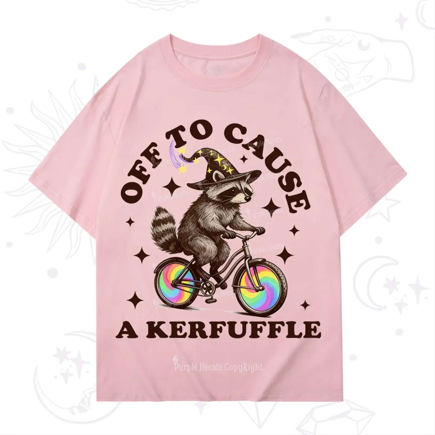 Purplehecate Off To Cause A Kerfuffle T-Shirt