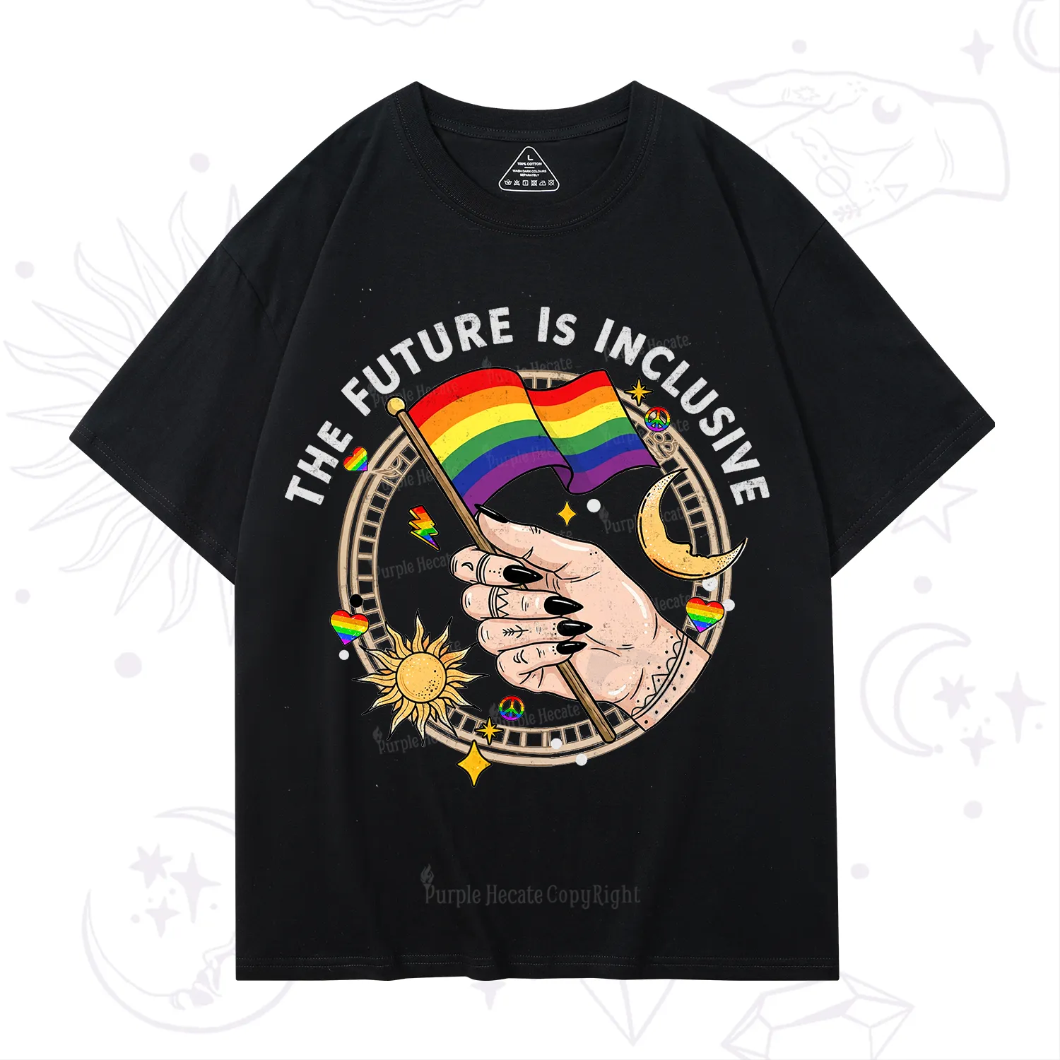 Purplehecate The Future Is Inclusive T-Shirt