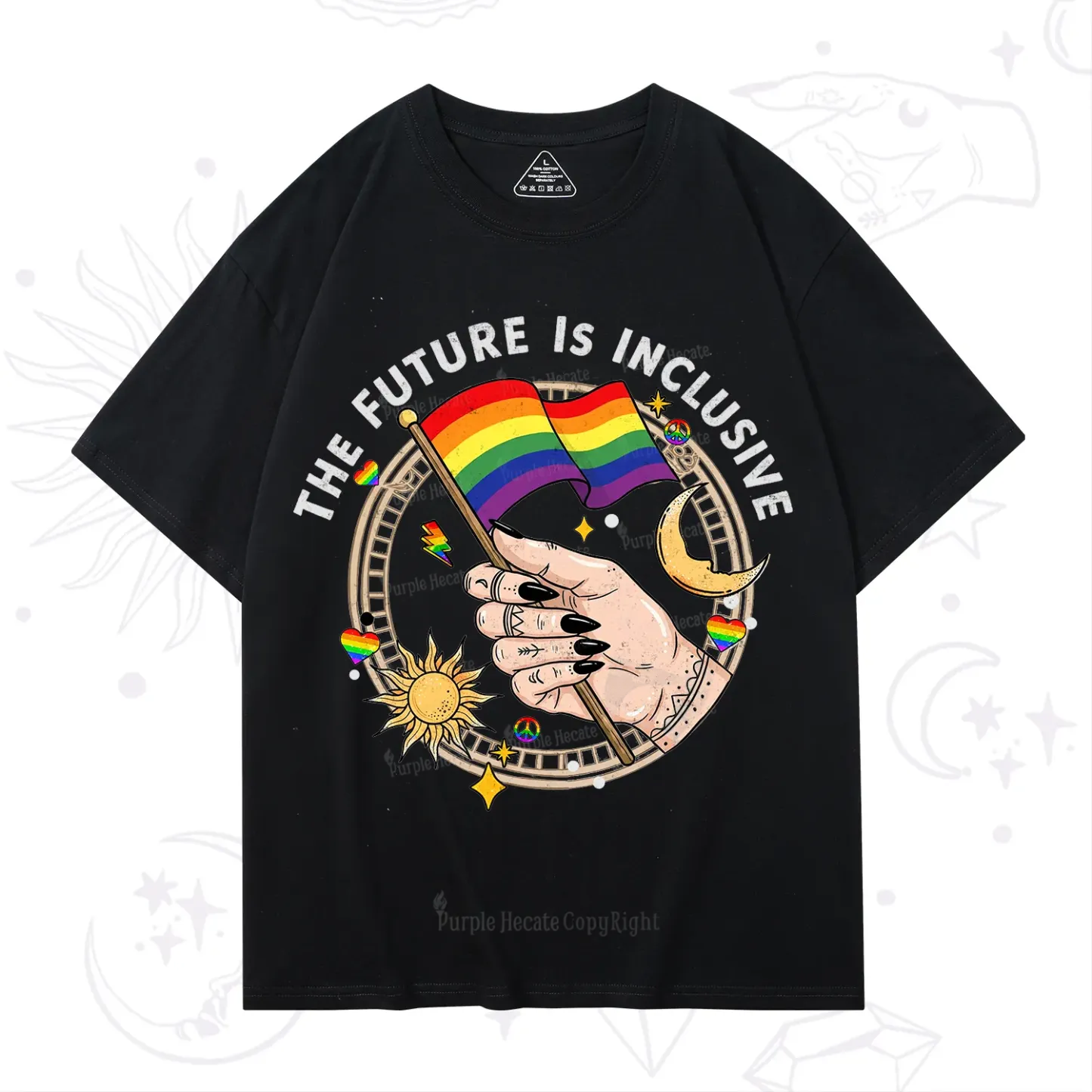 Purplehecate The Future Is Inclusive T-Shirt
