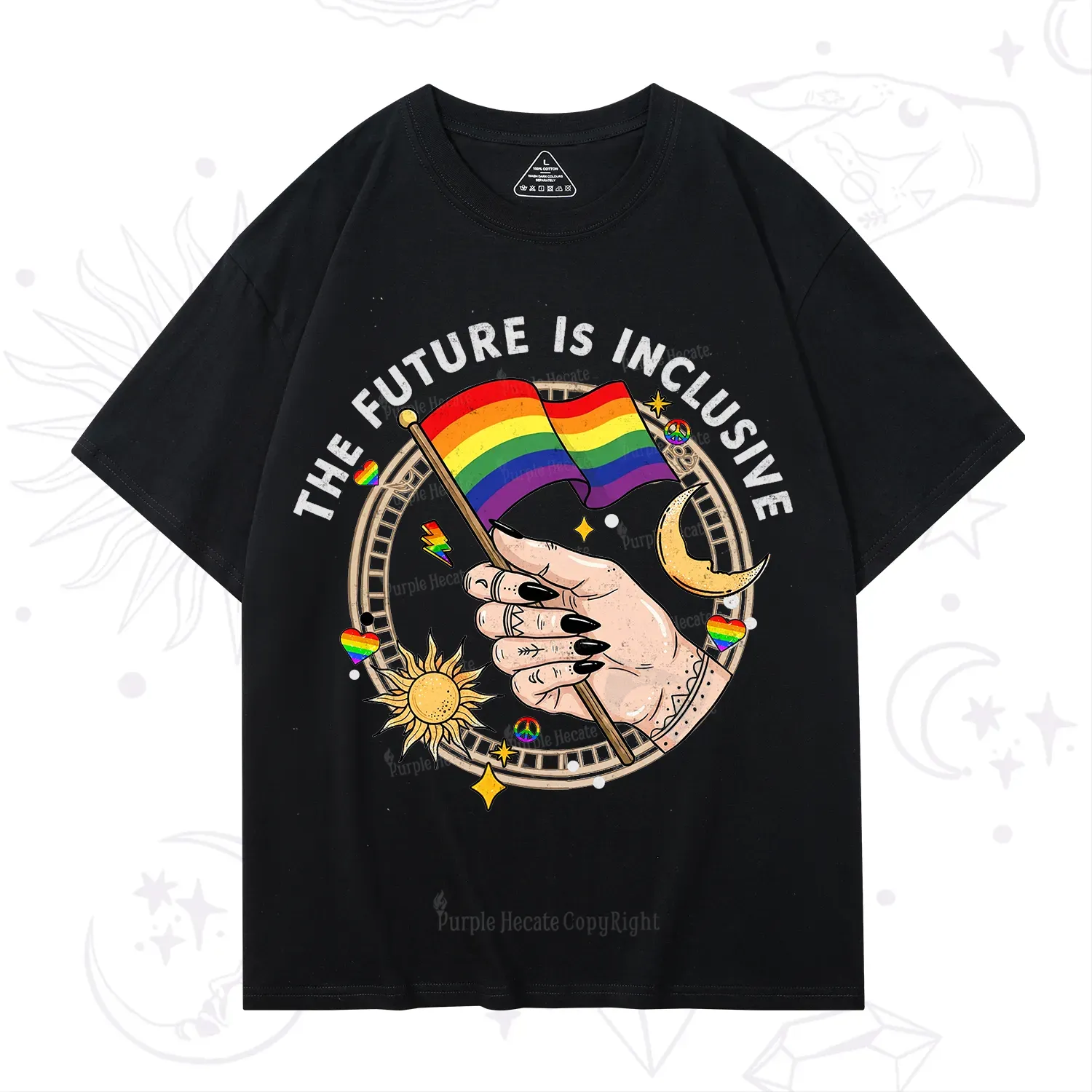 Purplehecate The Future Is Inclusive T-Shirt