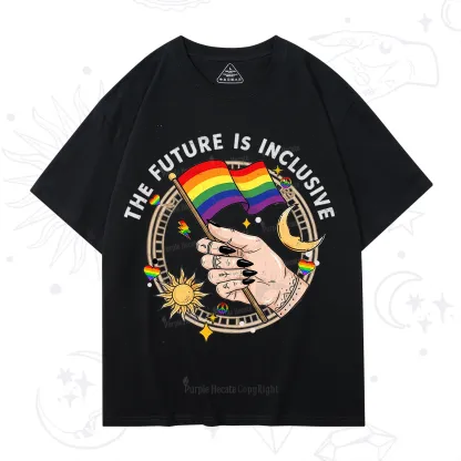 Purplehecate The Future Is Inclusive T-Shirt