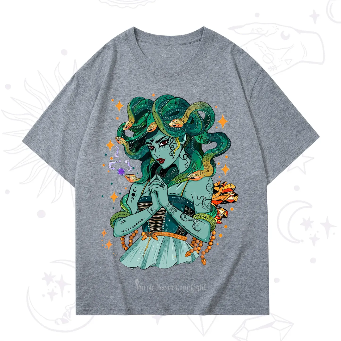 Purplehecate The Gorgon Medusa T-Shirt