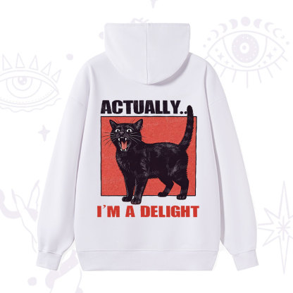 Purplehecate Actually Im a Delight Hoodie