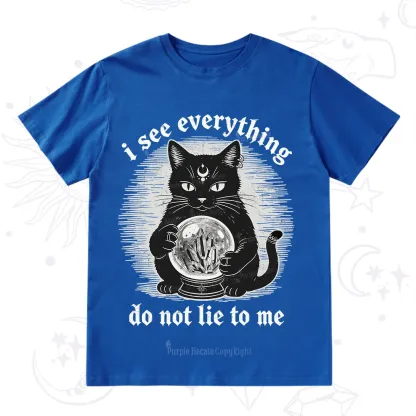 Purplehecate All Seeing Cat T-Shirt