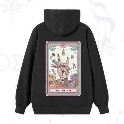 Purplehecate The Pet Groomer Tarot Card Hoodie