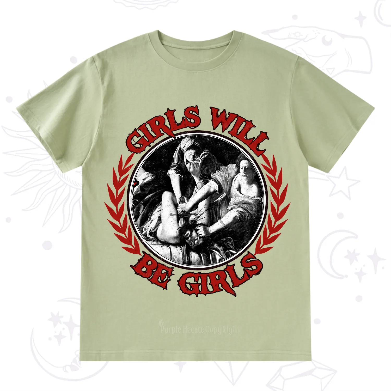 Purplehecate Girls Will Be Girls Witch T-Shirt