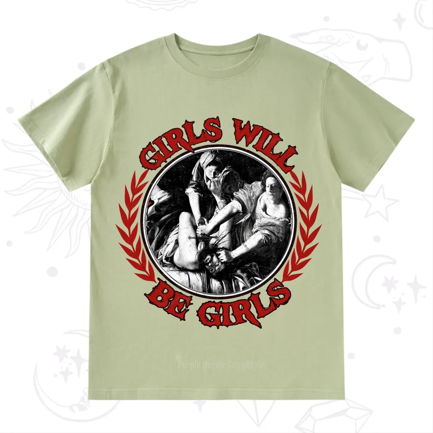 Purplehecate Girls Will Be Girls Witch T-Shirt