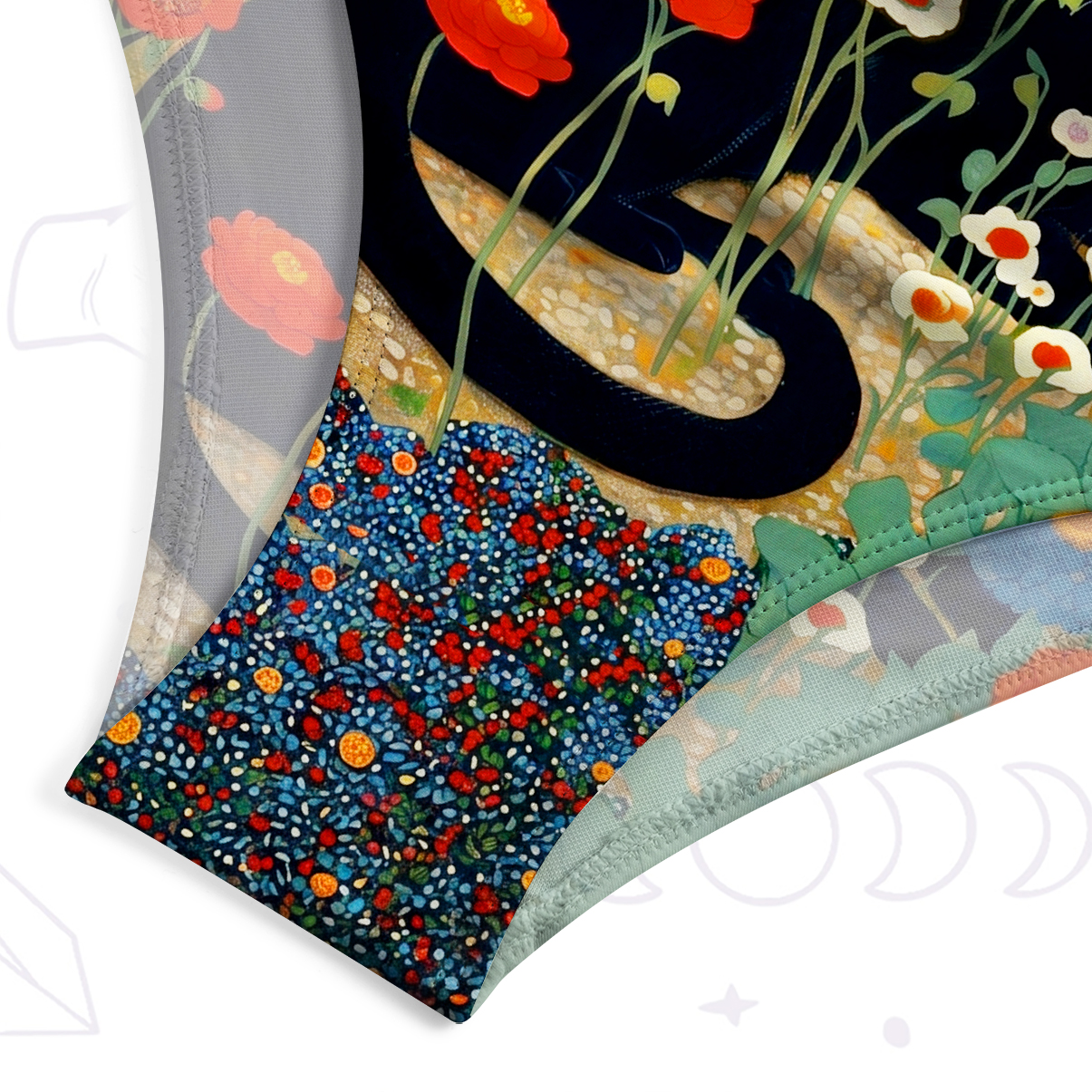 cate Vintage The Cat in Bloom One-Piece Swimsuit