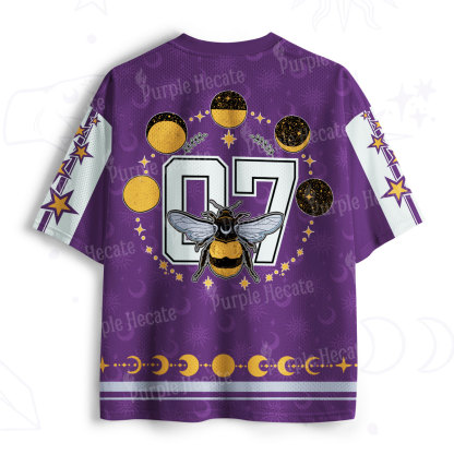 Purplehecate Moon Bee Guards the Stars Mesh Jersey