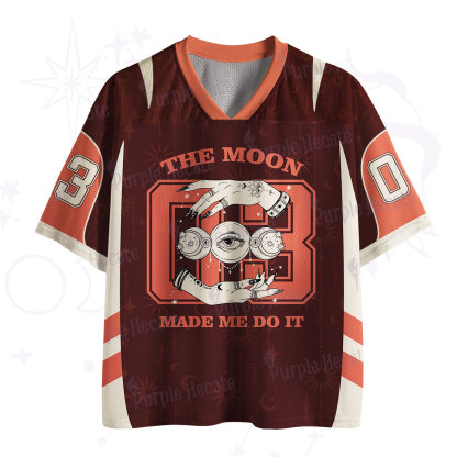 Purplehecate Funny The Moon Made Me Do It Mesh Jersey