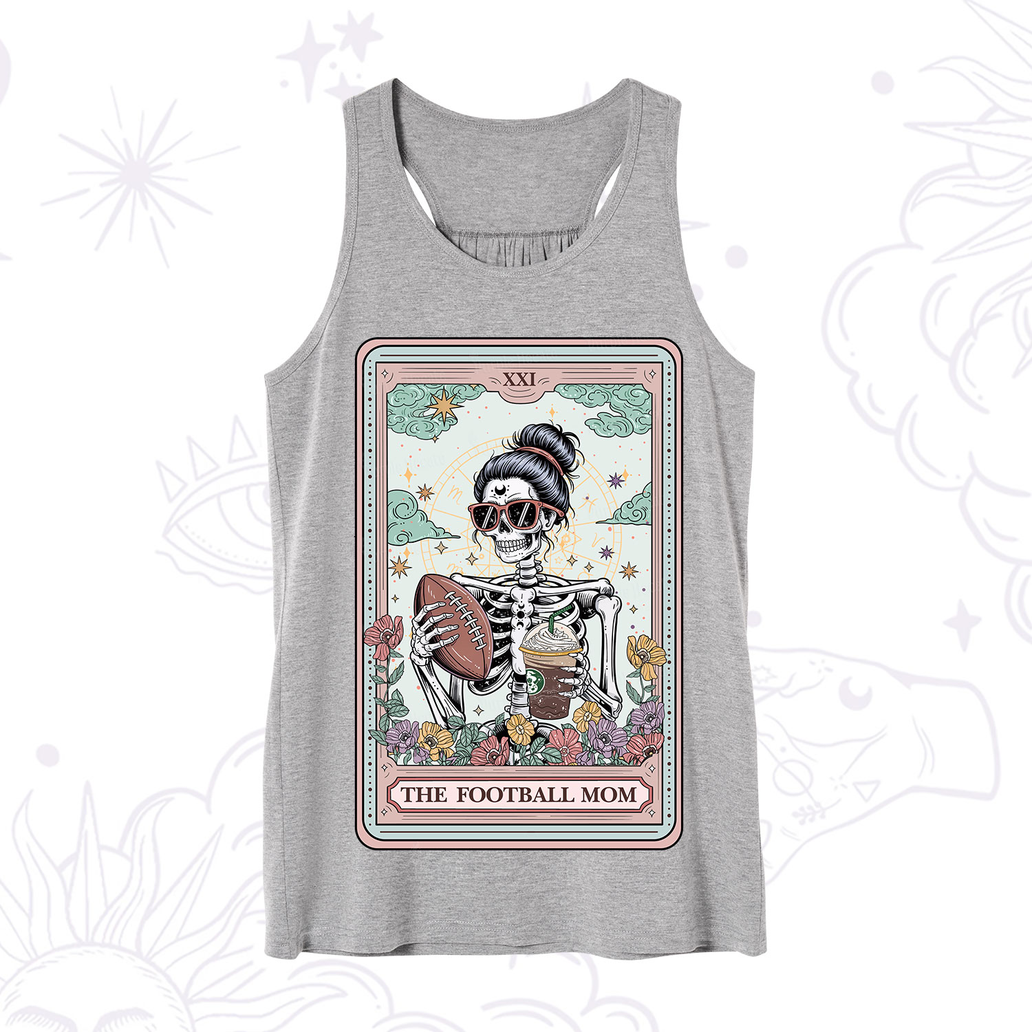 Purplehecate The Football Mom Tarot Tank