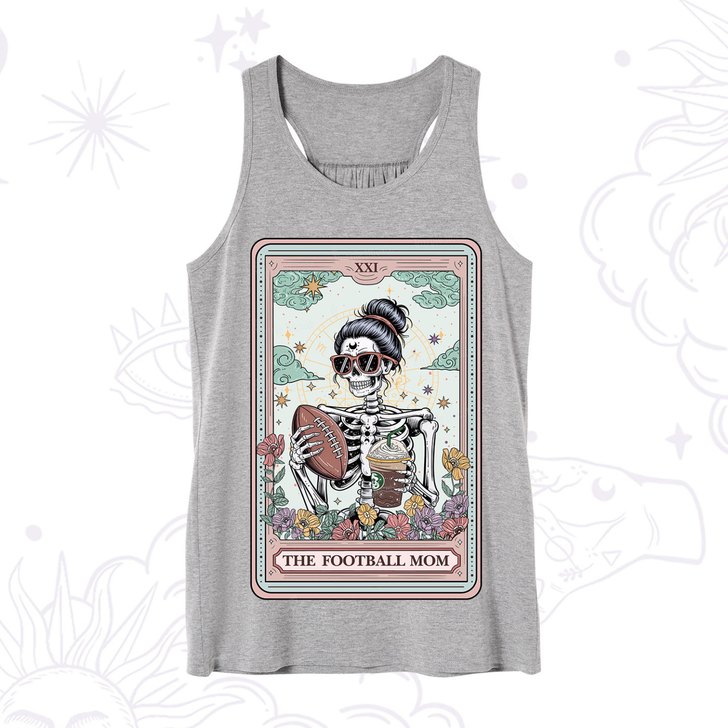 Purplehecate The Football Mom Tarot Tank