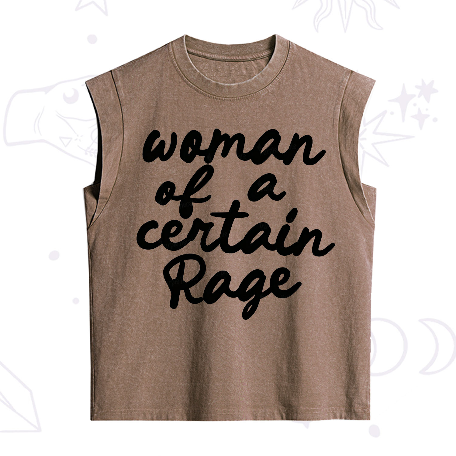 Purplehecate Women of a Certain Rage Vintage Washed Tank