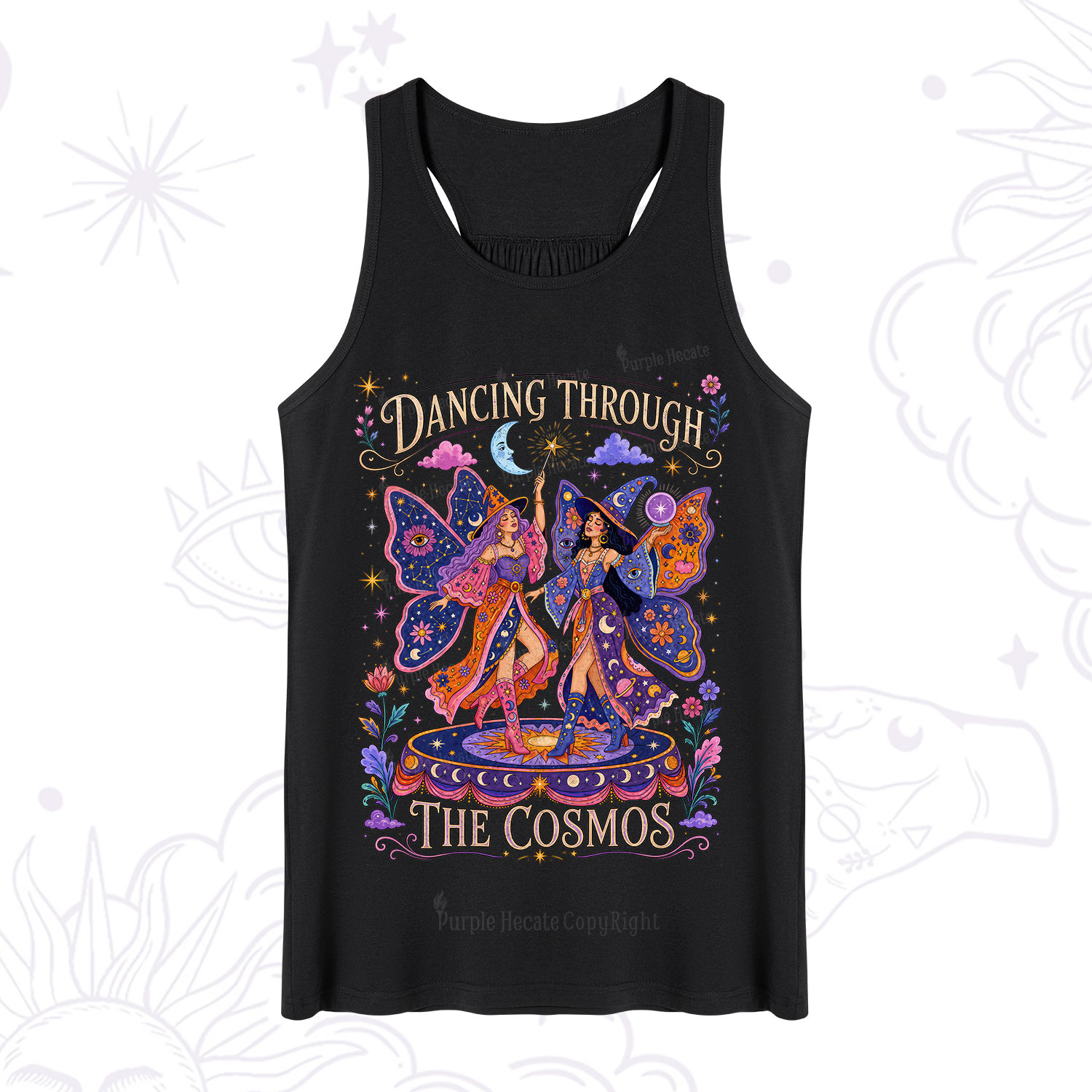 Purplehecate Dancing Through the Cosmos Tank
