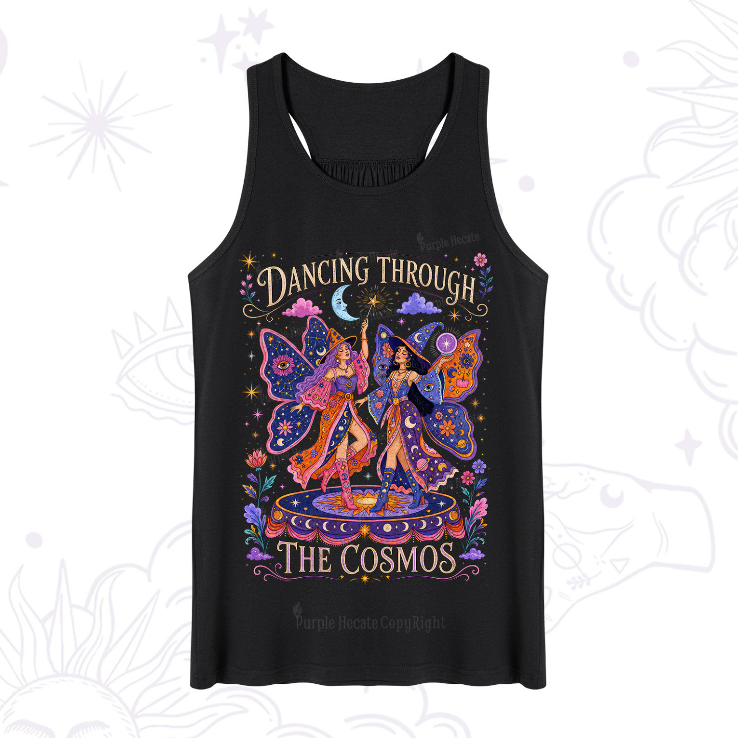 Purplehecate Dancing Through the Cosmos Tank