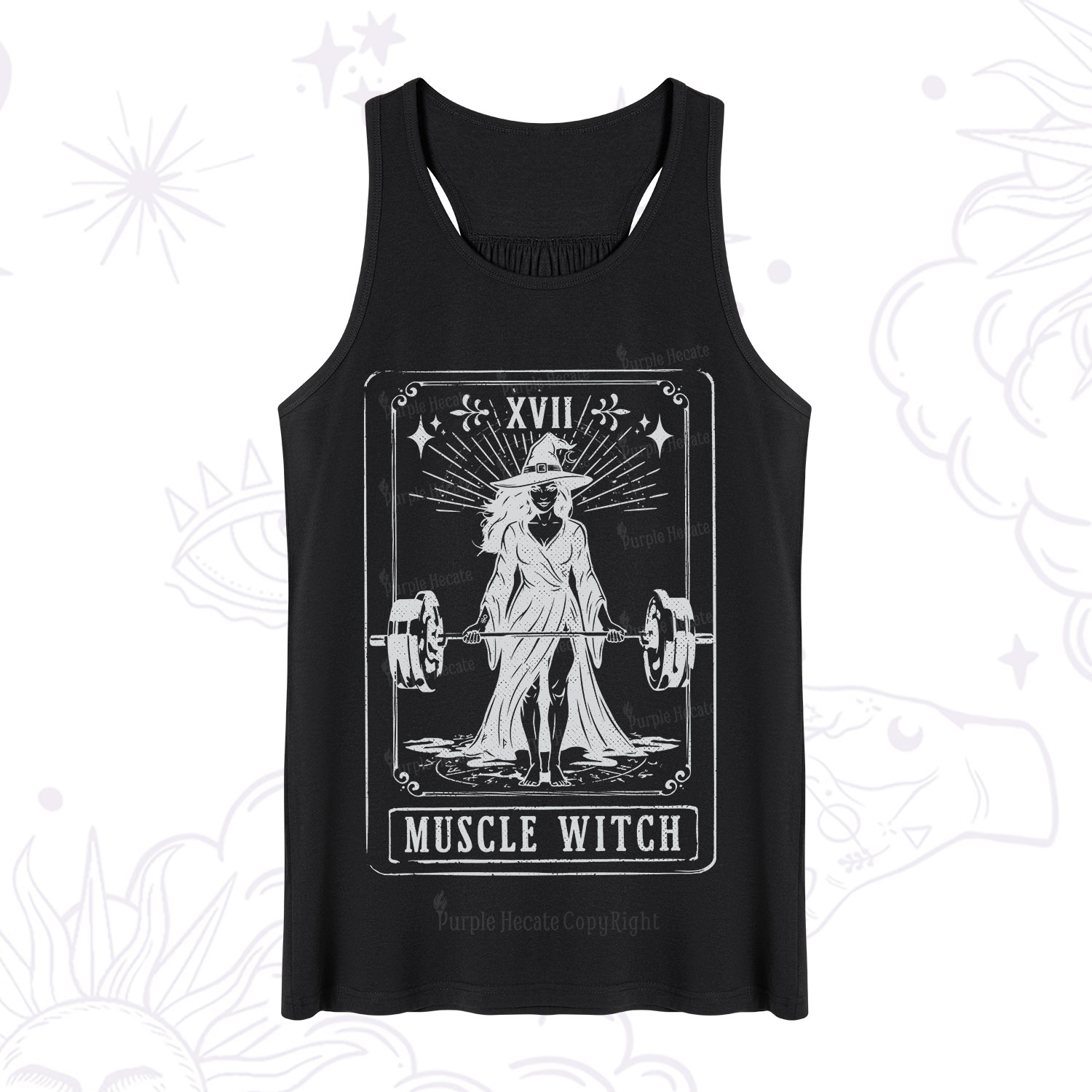 Purplehecate The Muscle With Tarot Tank