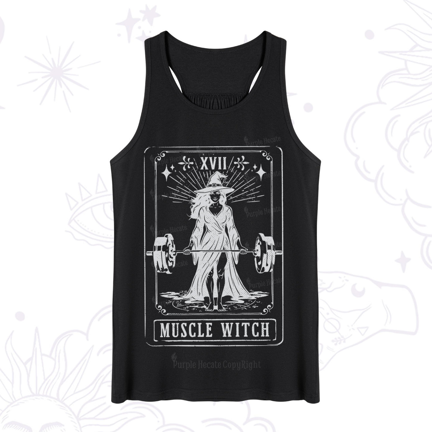 Purplehecate The Muscle With Tarot Tank