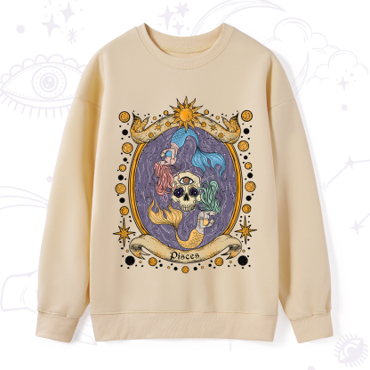 Purplehecate Celestial Pisces Zodiac Sweatshirt
