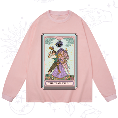 Purplehecate The Team Trush Tarot Card Long Sleeve T-Shirt