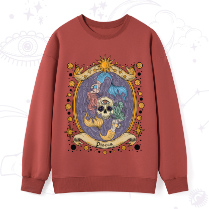 Purplehecate Celestial Pisces Zodiac Sweatshirt