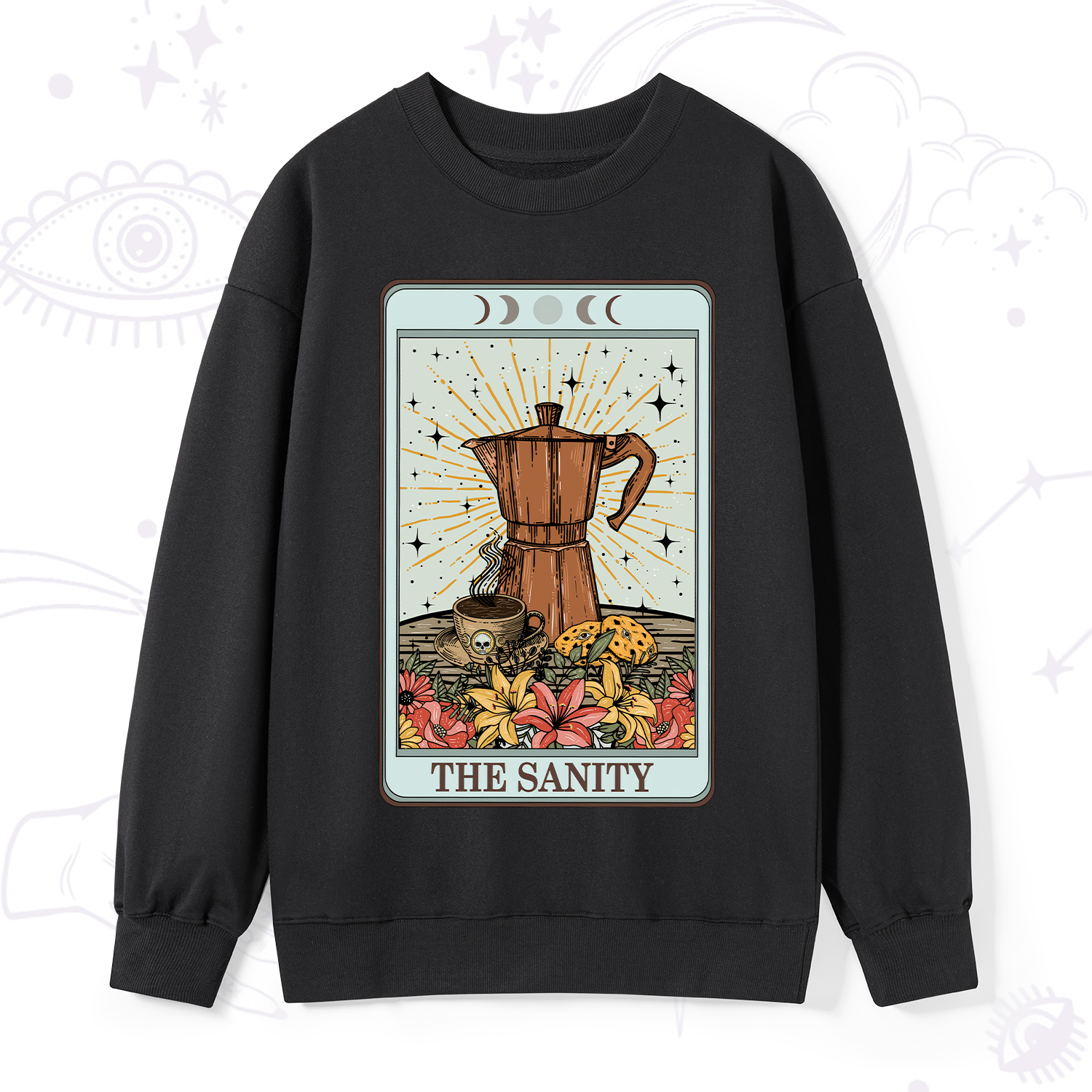 Purplehecate The Sanity Tarot Sweatshirt