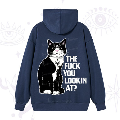 Purplehecate The Fuck You Lookin At Hoodie