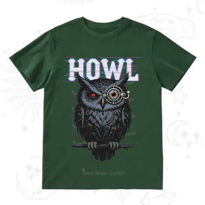 Purplehecate Howl Owl T-Shirt