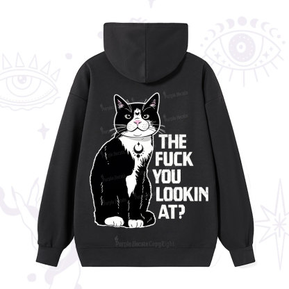 Purplehecate The Fuck You Lookin At Hoodie
