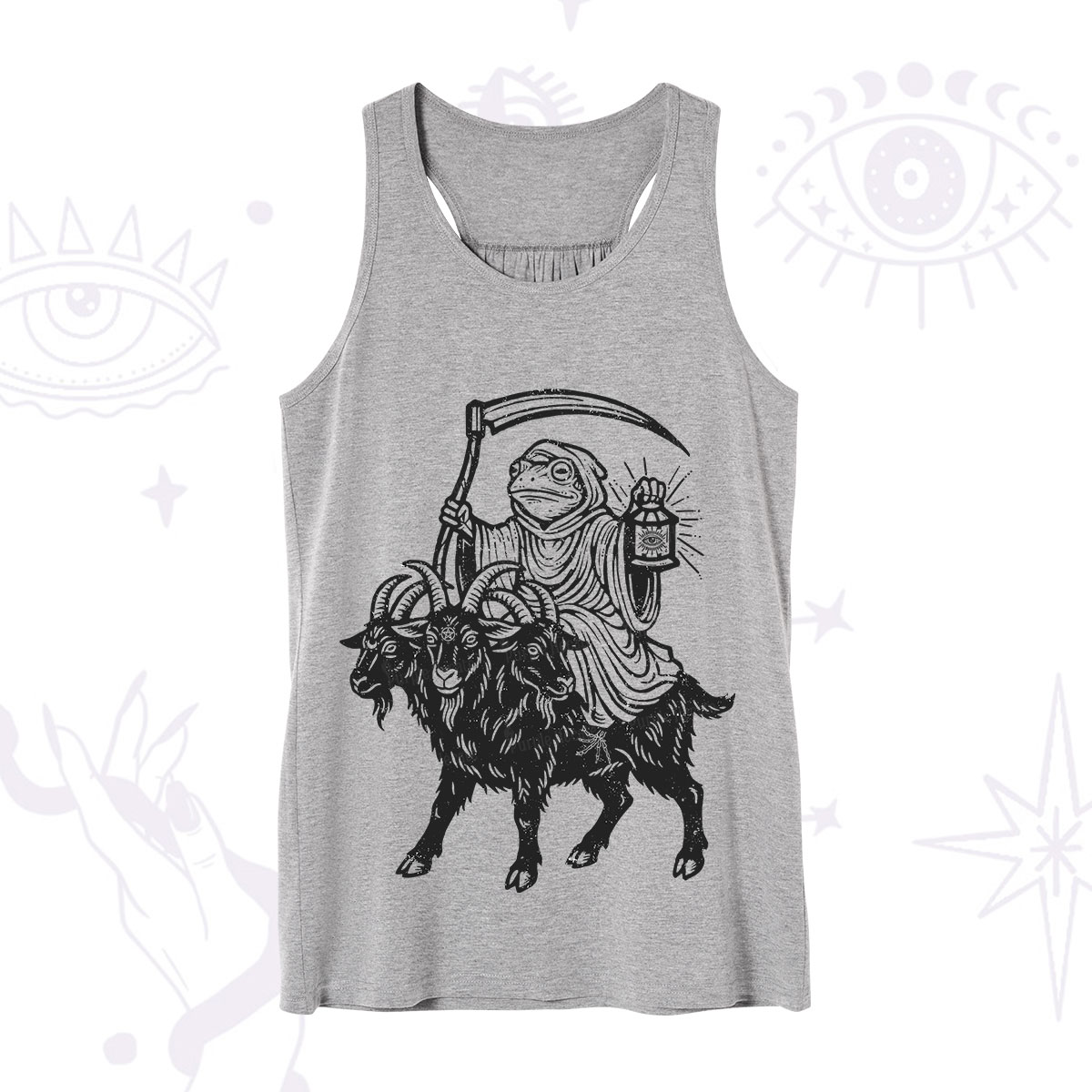 Purplehecate Death Frog Goat Rider Tank