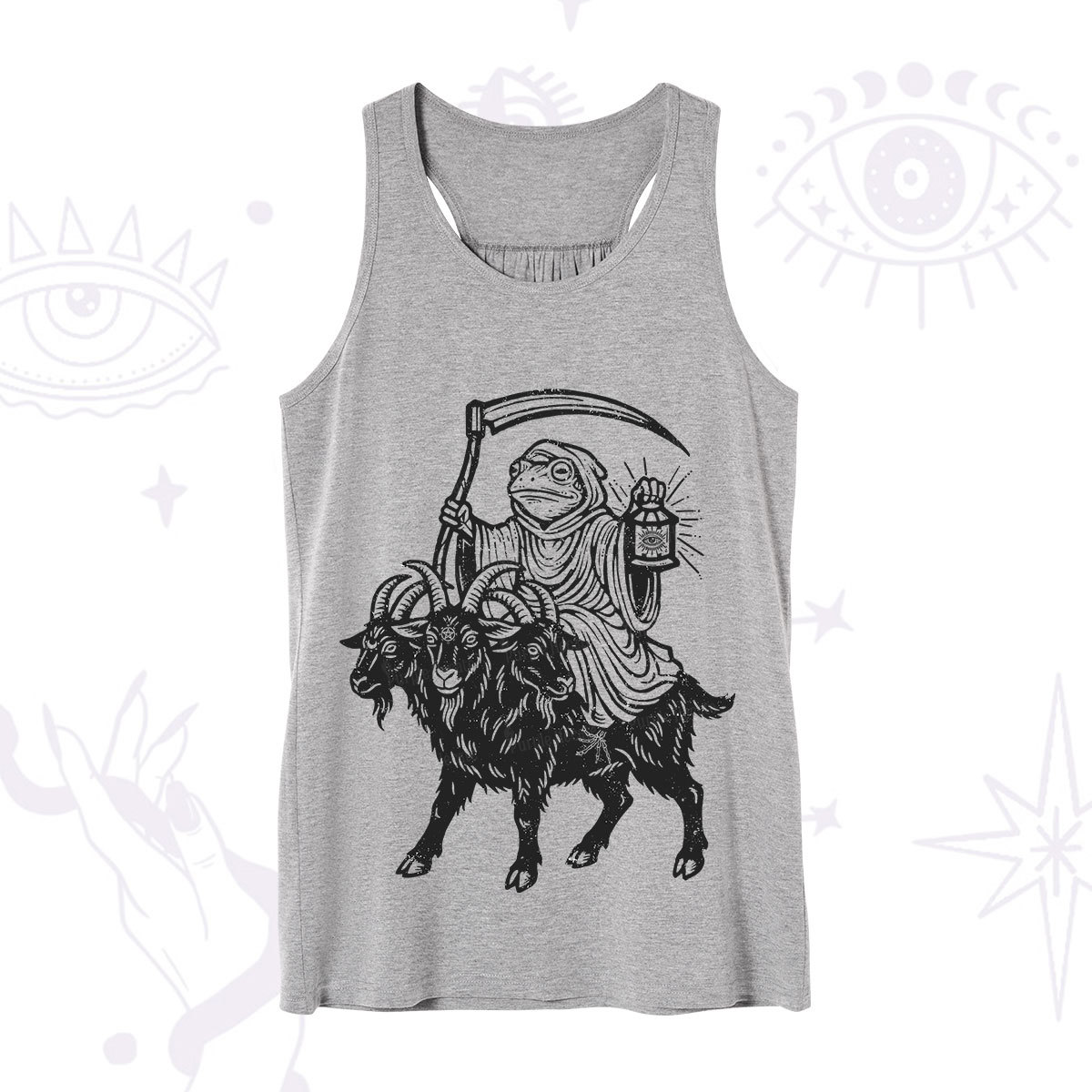 Purplehecate Death Frog Goat Rider Tank