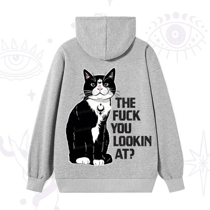 Purplehecate The Fuck You Lookin At Hoodie