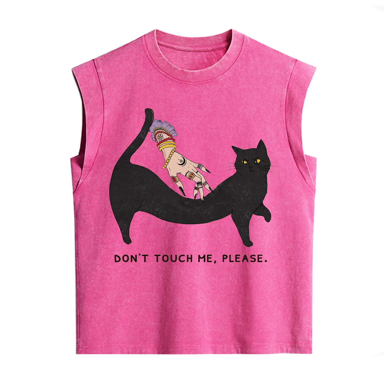 Purplehecate Don't Touch Me Vintage Washed Tank