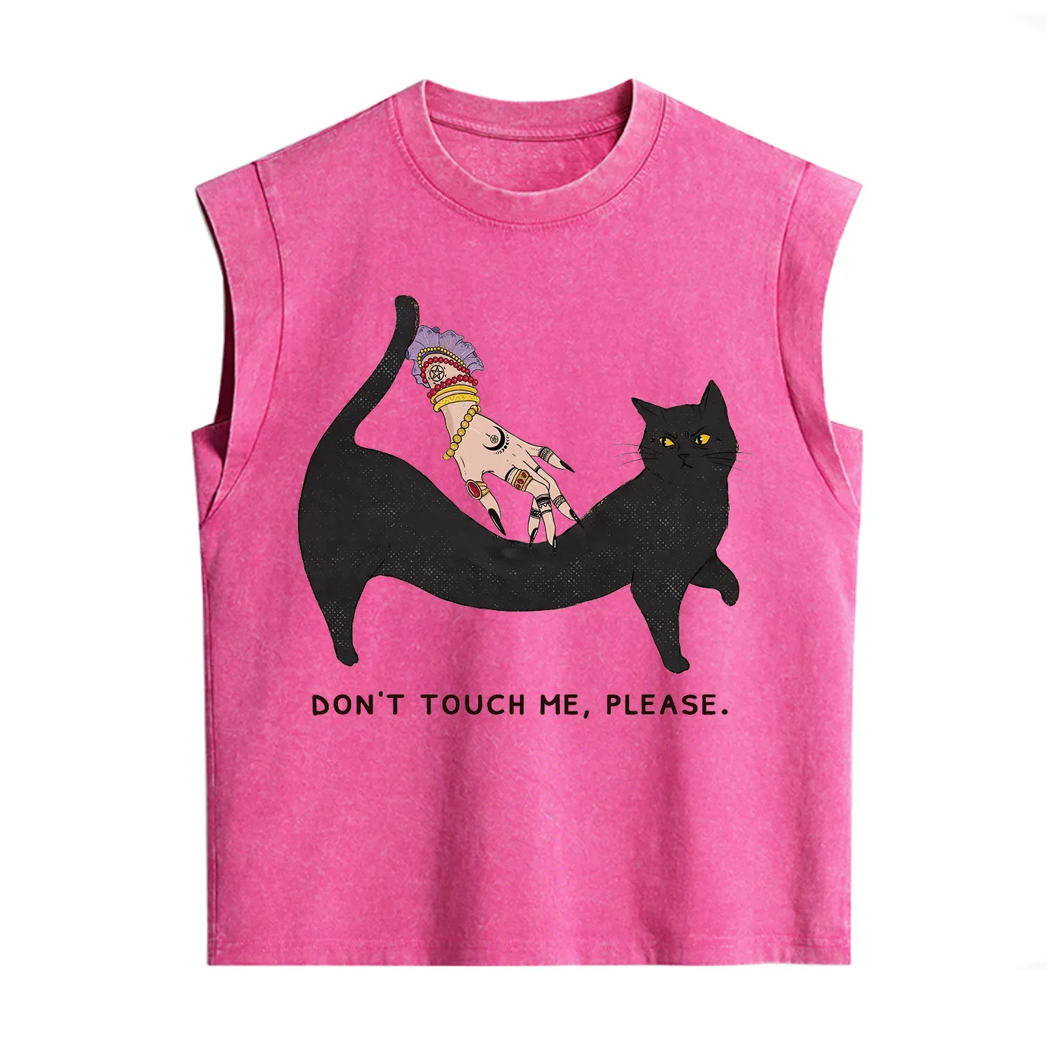 Purplehecate Don't Touch Me Vintage Washed Tank