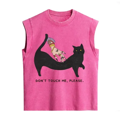 Purplehecate Don't Touch Me Vintage Washed Tank