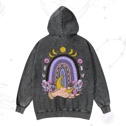 Purplehecate Magic Rainbow Washed Hoodie
