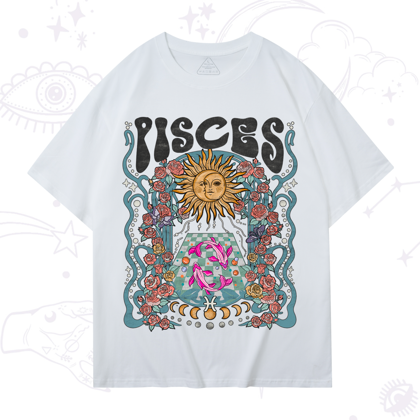 Purplehecate Pisces Spirit Zodiac T-Shirt