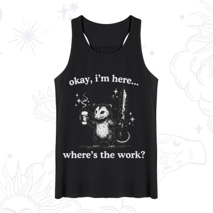 Purplehecate Okay I'm Here Where's The Work Tank