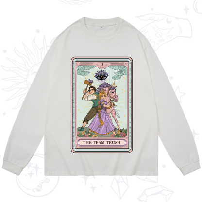 Purplehecate The Team Trush Tarot Card Long Sleeve T-Shirt