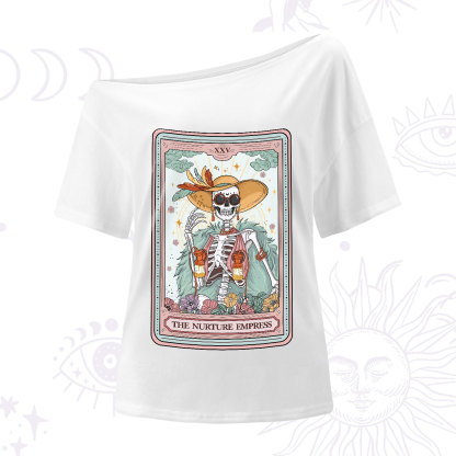 Purplehecate The Nurture Empress Tarot One-Shoulder T-Shirt
