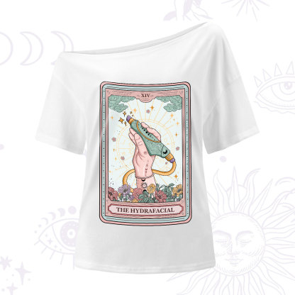 Purplehecate The Hydrafacial Tarot One-Shoulder T-Shirt