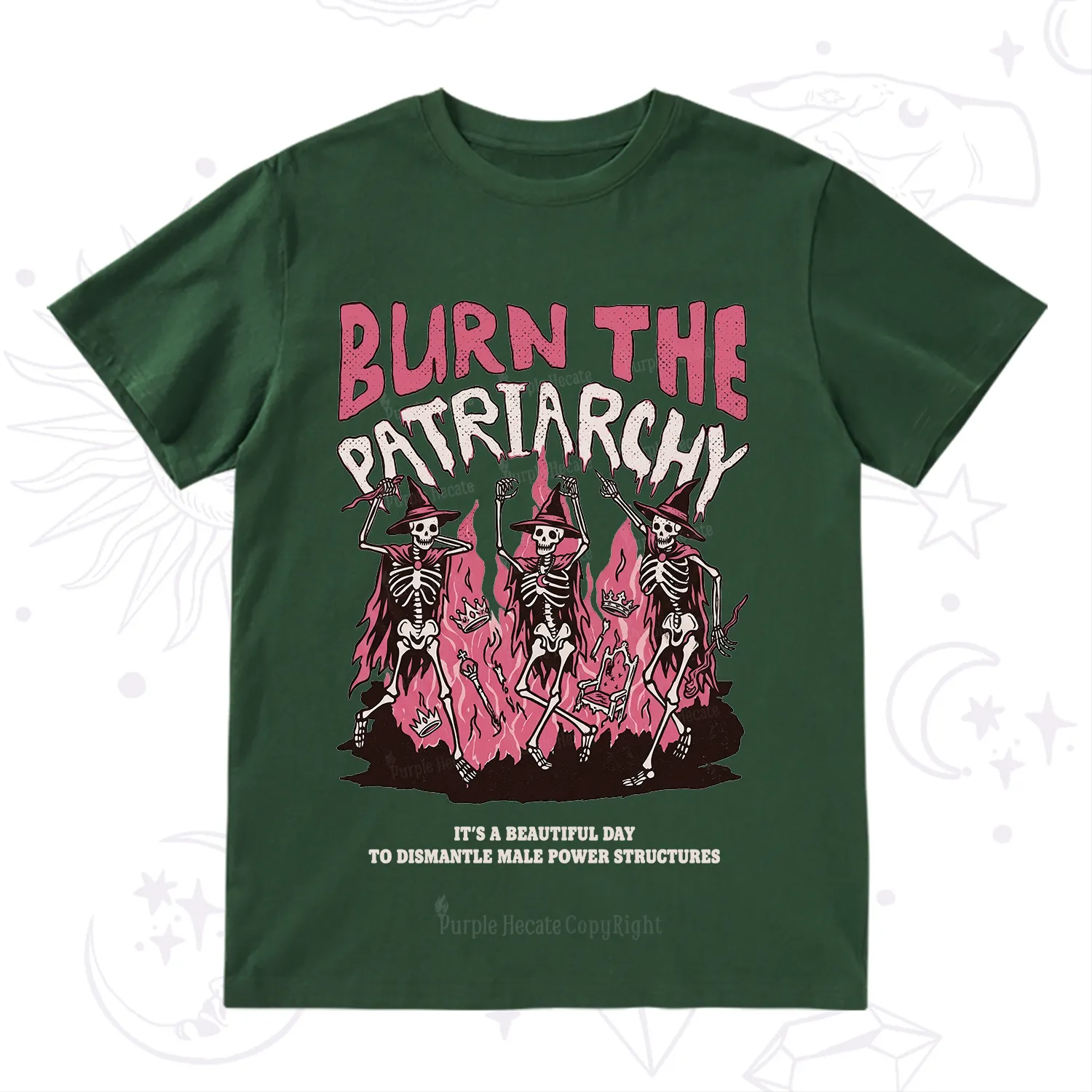 Purplehecate Burn The Patriarchy T-Shirt