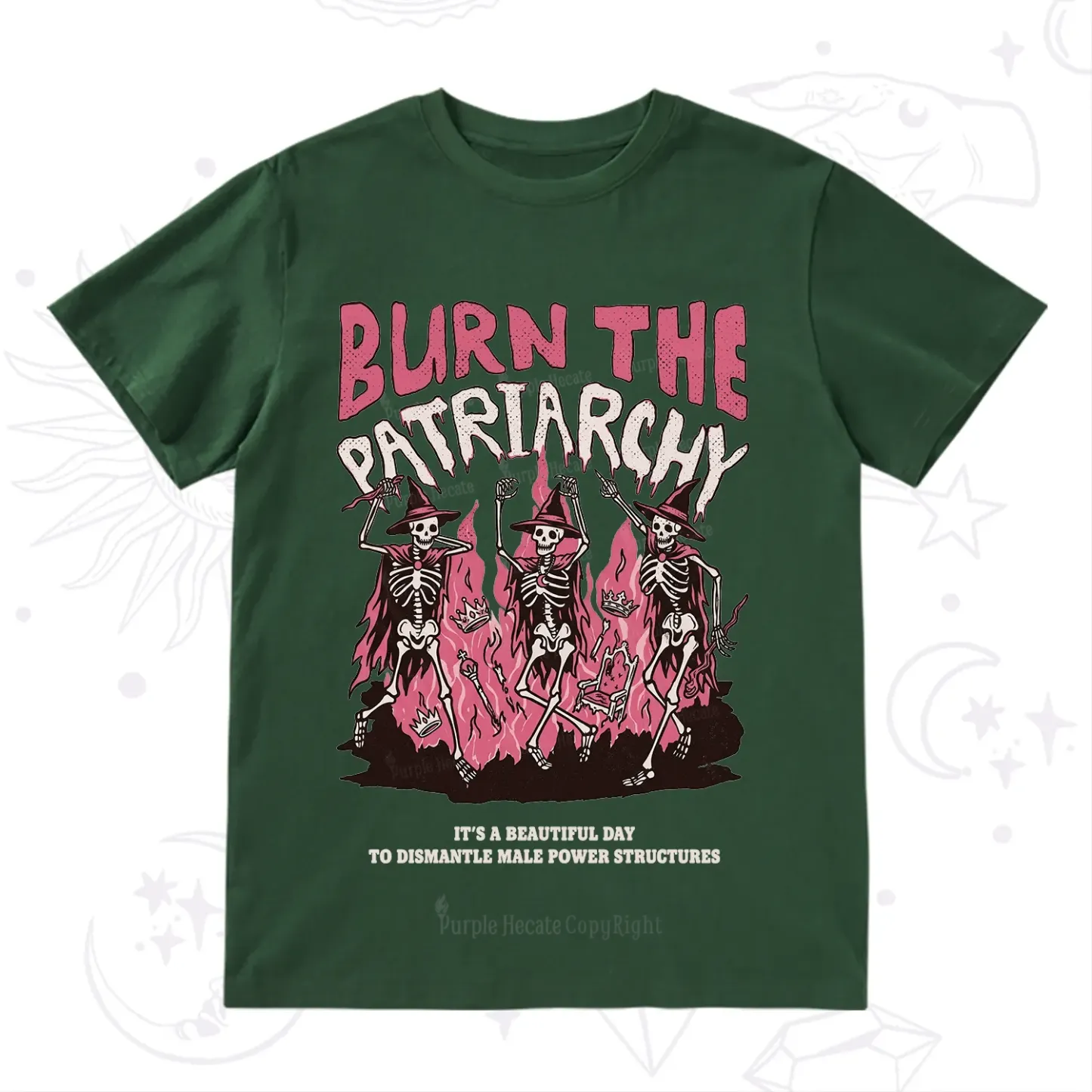Purplehecate Burn The Patriarchy T-Shirt