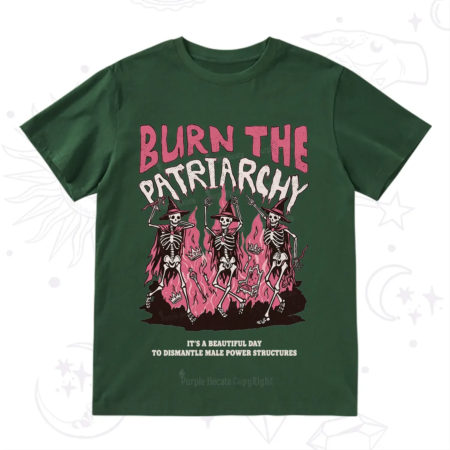 Purplehecate Burn The Patriarchy T-Shirt