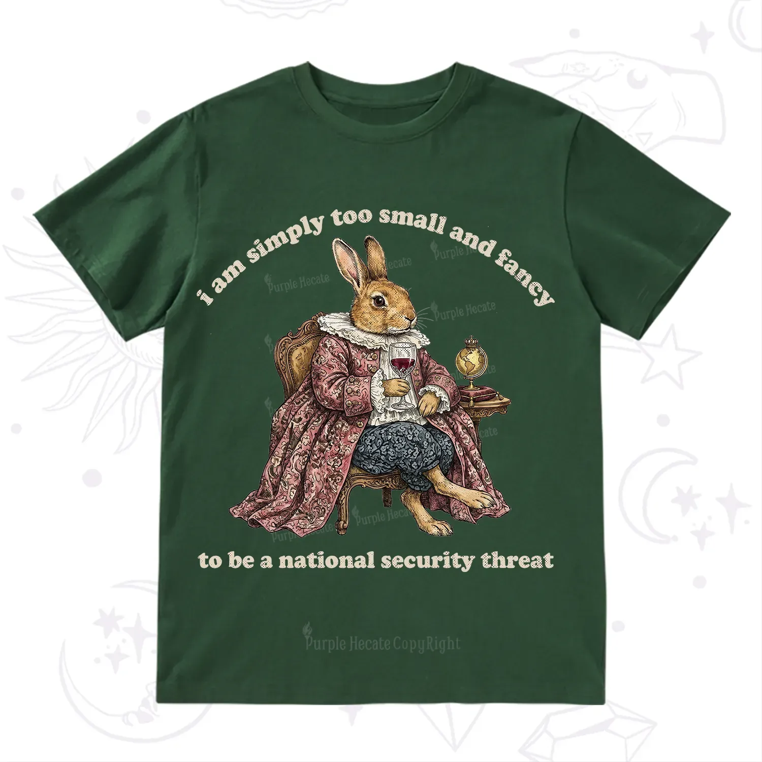 Purplehecate Too Small and Fancy T-Shirt