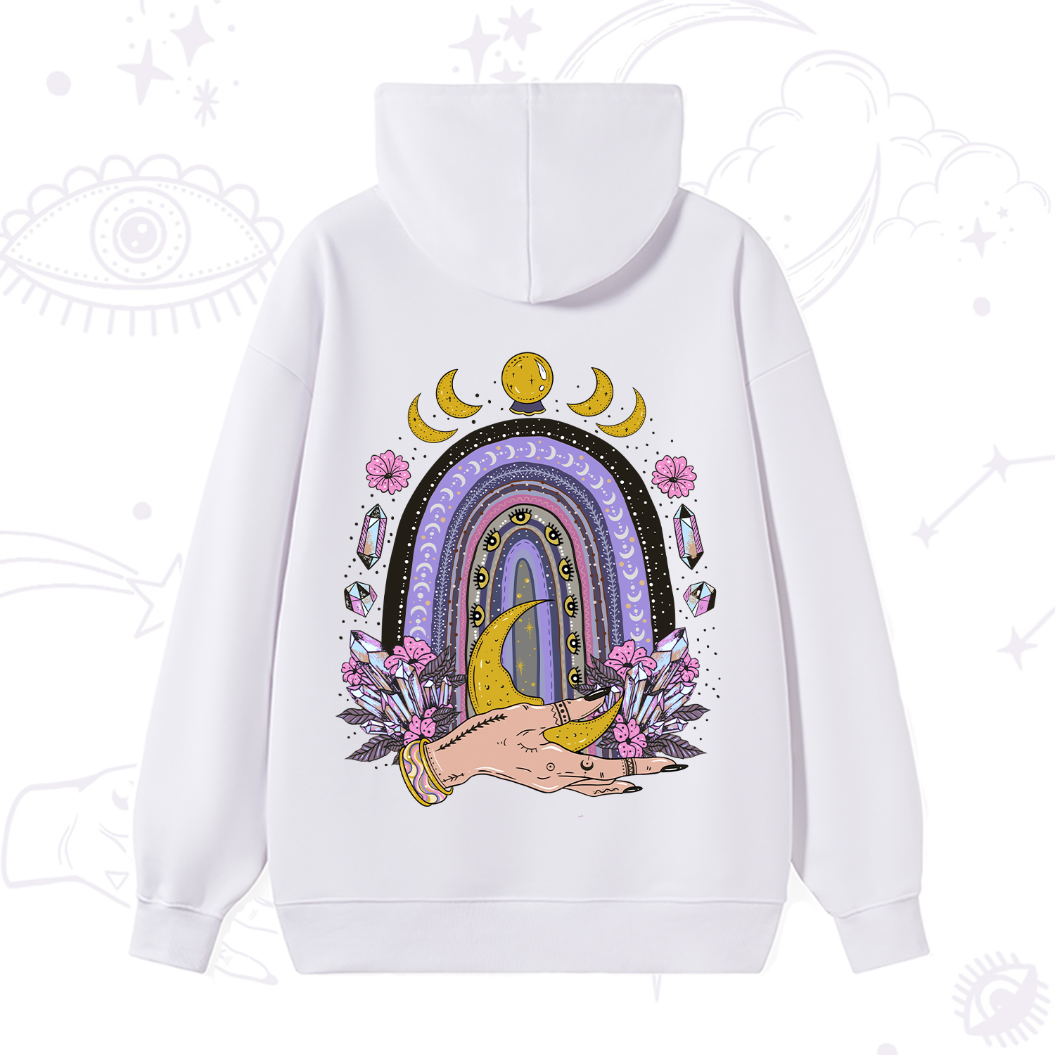 Purplehecate Magic Rainbow Hoodie