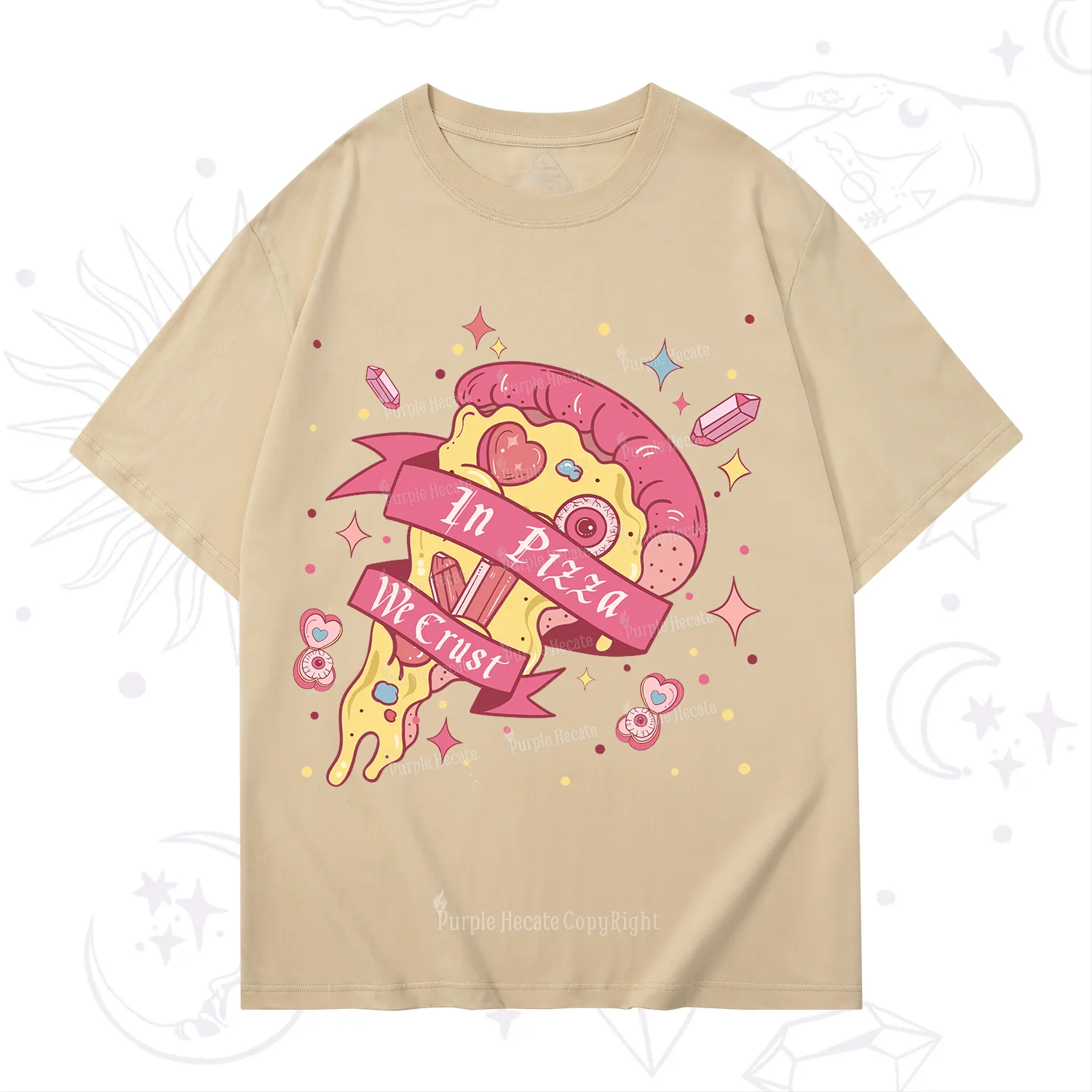 Purplehecate In Pizza We Crust Valentine T-Shirt
