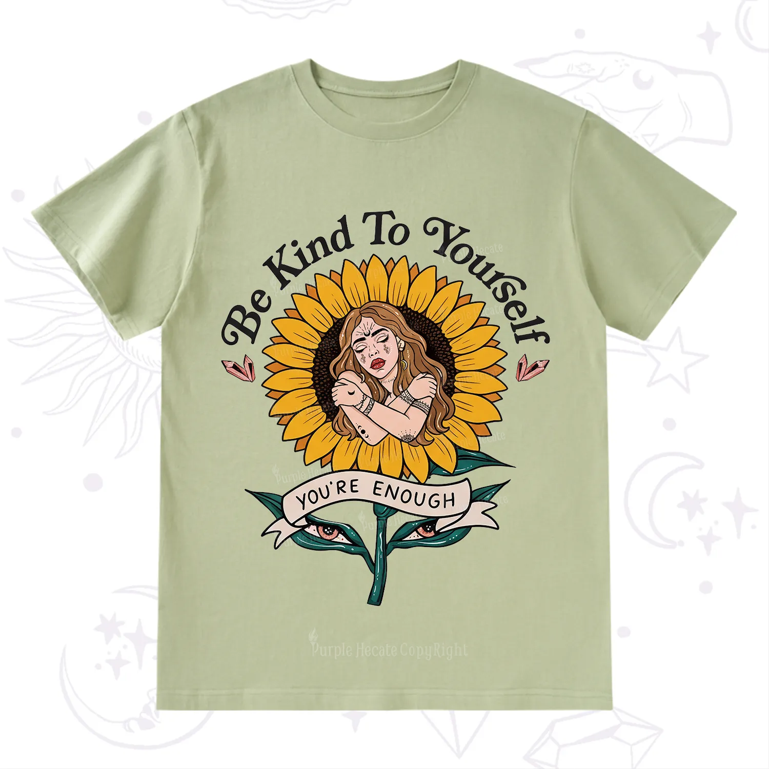Purplehecate Be Kind To Yourself T-Shirt