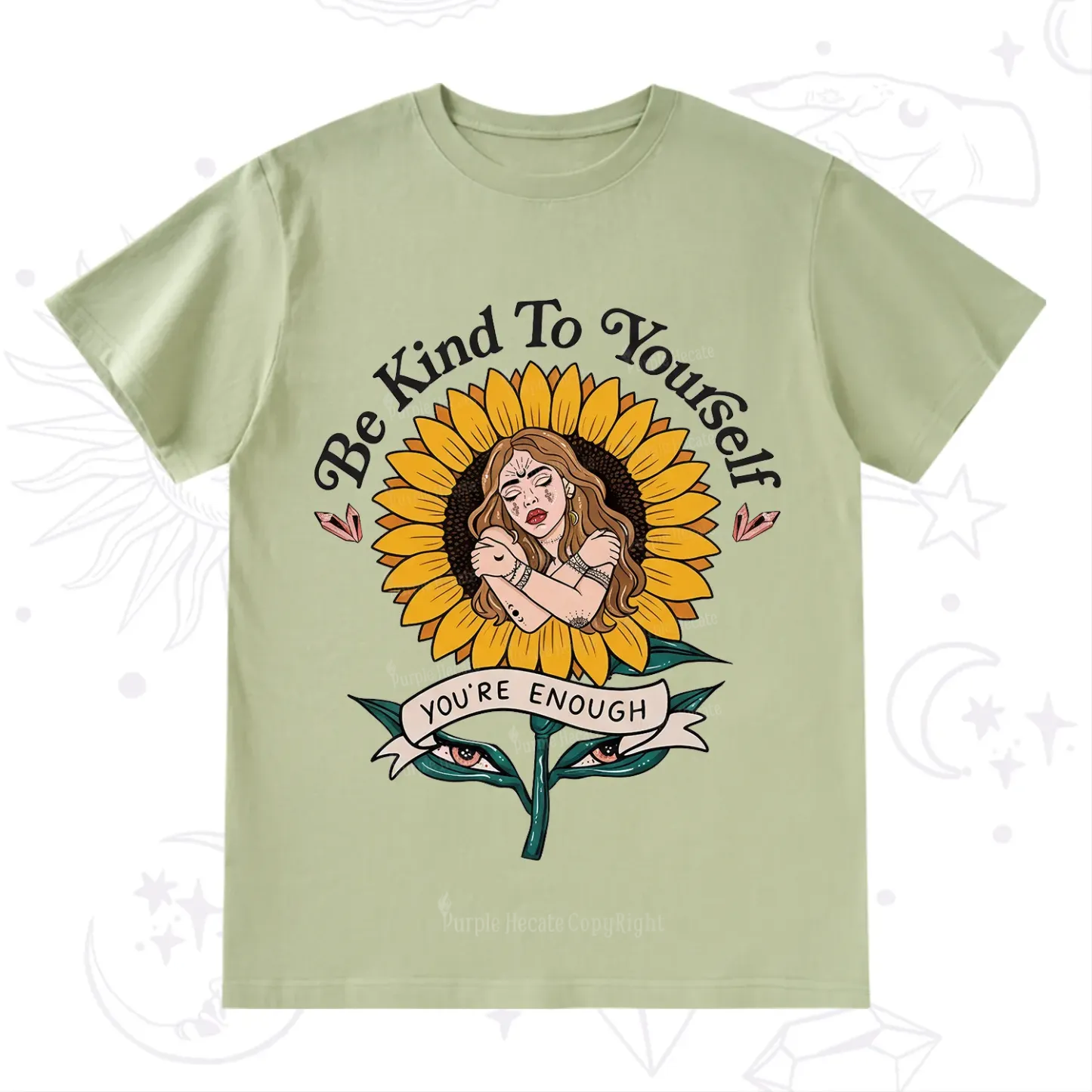 Purplehecate Be Kind To Yourself T-Shirt