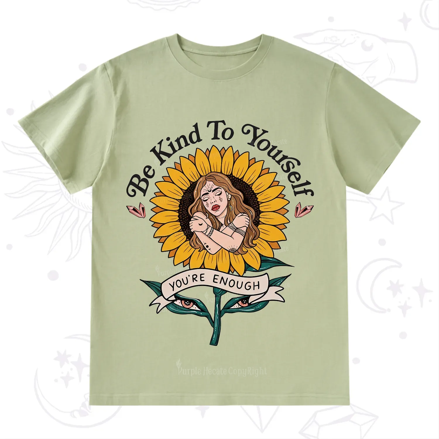Purplehecate Be Kind To Yourself T-Shirt