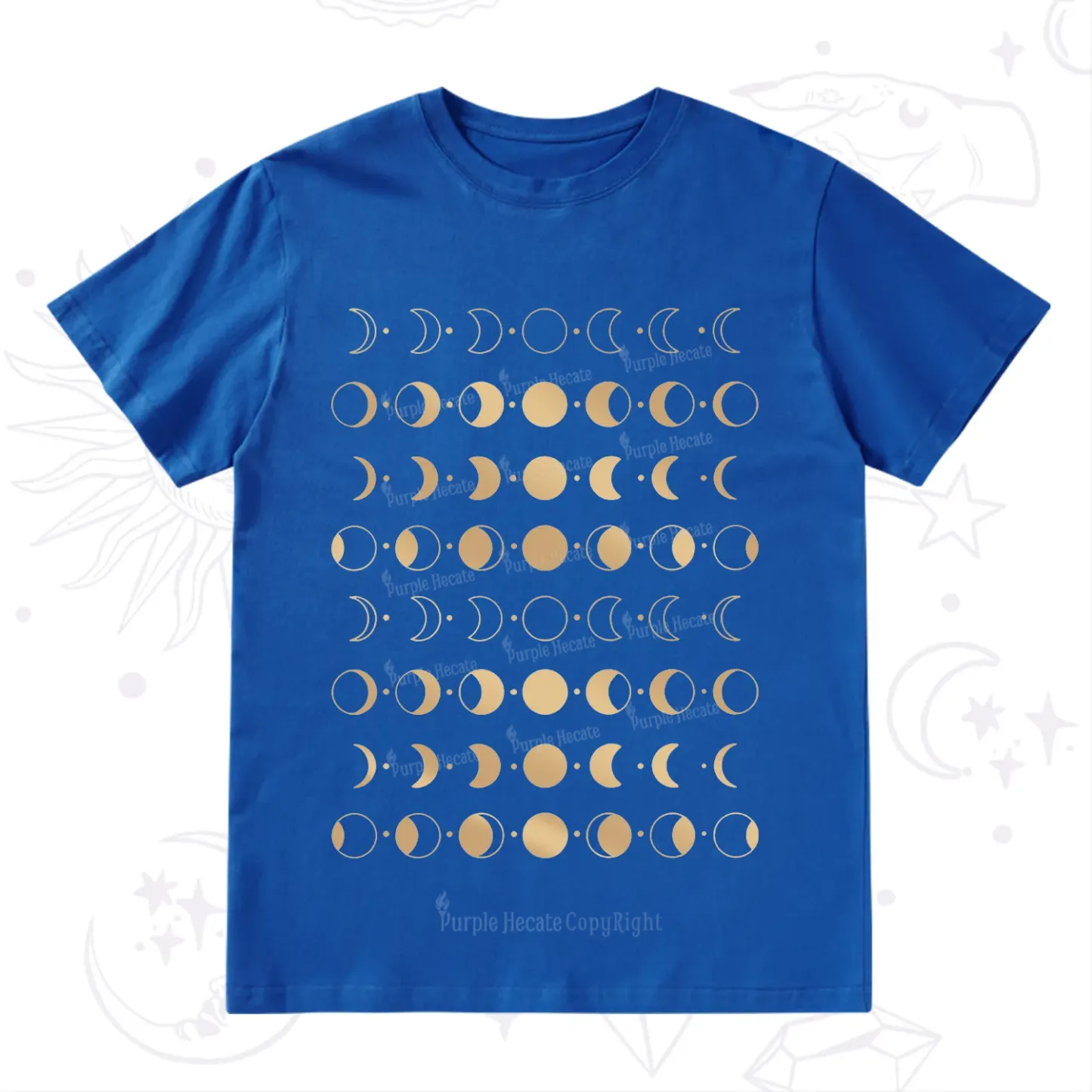 Purplehecate Phases Of Moon T-Shirt